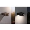 Solární LED venkovní nástěnné svítidlo solární Eileen pohybové čidlo IP44 3000K černá - PAULMANN