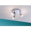 Bodové svítidlo Spotlight Carolina IP44 GU10 230V max. 3x10W stmívatelné chrom - PAULMANN