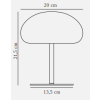  (Varianta Sponge 20, Ø 200 x 215 mm, LED, 300 lm, bílá)