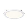  (Varianta Sóller 12, Ø129 x 25 mm, 600 lm, 7,5 W, bílá)