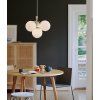 (Varianta Ø 200 x 415 x 542 mm, 4 x 28 W, E27, černá)