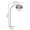 Stojací lampa NORDLUX Dicte (Barva Bílá)