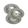 Sada 3ks LED bodovek NORDLUX Triton (Varianta Ø 90 mm, 3 x 3 W, bílá)