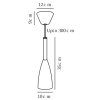  (Varianta Pure 20, 40 W, Ø 200 mm, bílá x jasan)