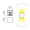 Redo Group Vary, Venkovní nástěnné svítidlo LED 2x6W, 850lm, IP54