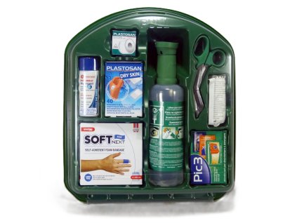 Nástěnná sada první pomoci 3 v 1