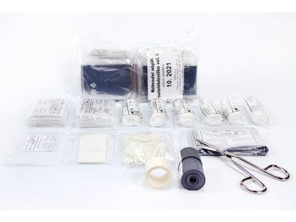 Výbava autolékárničky