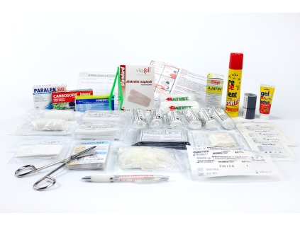 Výbava lékárničky pro školní akce