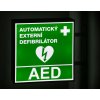 Světelná tabule AED