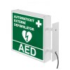 Světelná tabule AED