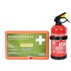 Autolékárnička plastová s hasicím přístrojem