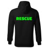Mikina - RESCUE - fluo zelená