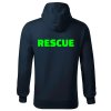Mikina - RESCUE - fluo zelená