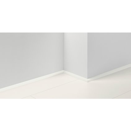 Lišta PARADOR Quad Jednobarevná bílá shiny D003 1745272