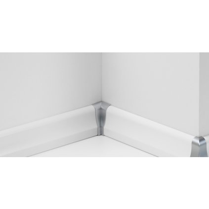 Parador vnitřní rohy typ 2 pro lištu SL 4 Hliníkový vzhled