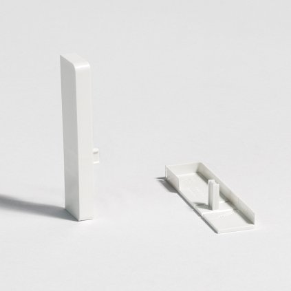 Parador univerzální koncovky typ 2 pro lištu SL 3, SL 5,SL 5 WF a SL 18 bílá