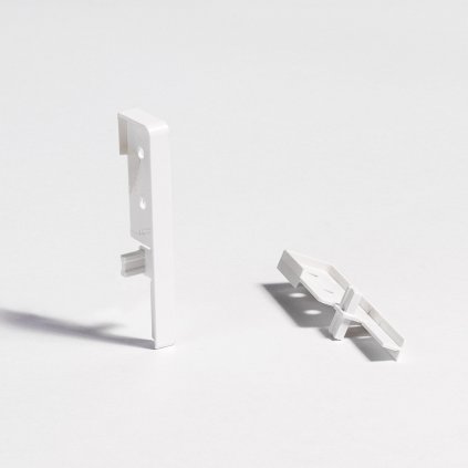 Universal Transition caps Typ 2 for skirtings SL 3, SL 5, SL 5 WF a SL 18 bílá