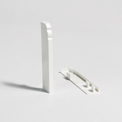 Parador univerzální koncovky typ 2 pro lištu HL 1, HL 2 a HL 3 bílá