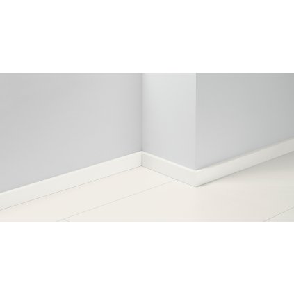 Lišta PARADOR SL 5 voděodolná Jednobarevná bílá D001 1745298