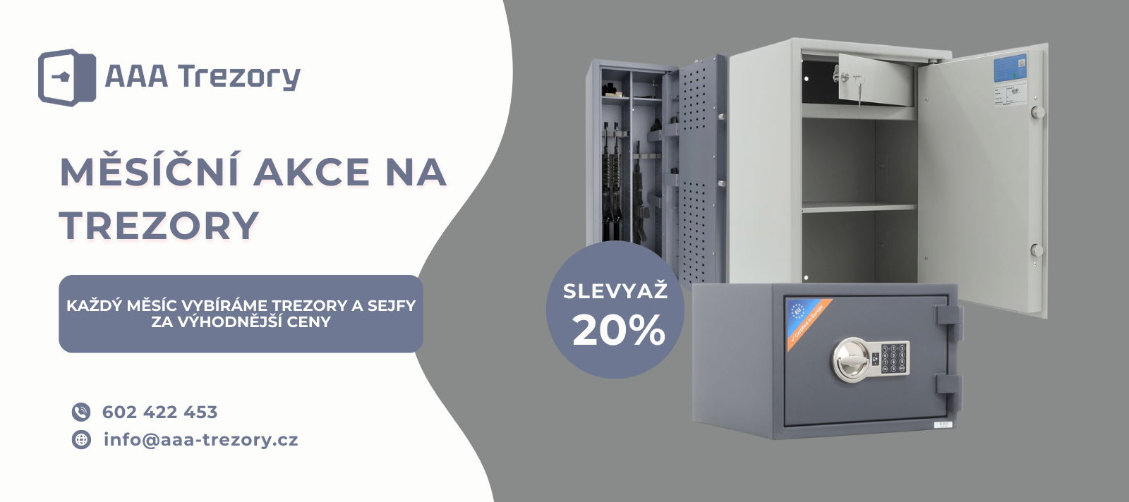 Měsíční akce na trezory