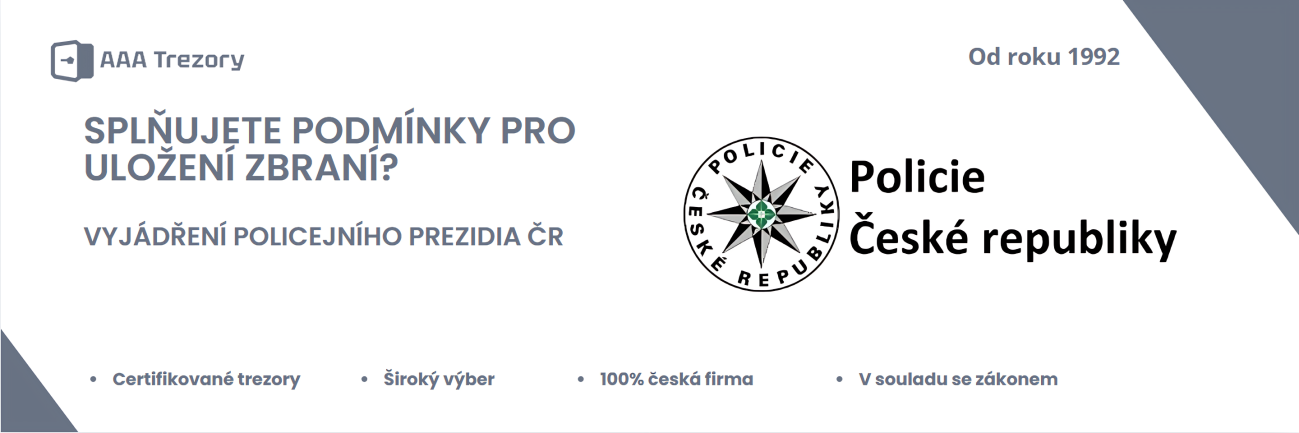 Vyjádření Policejního prezidia k ukládání zbraní