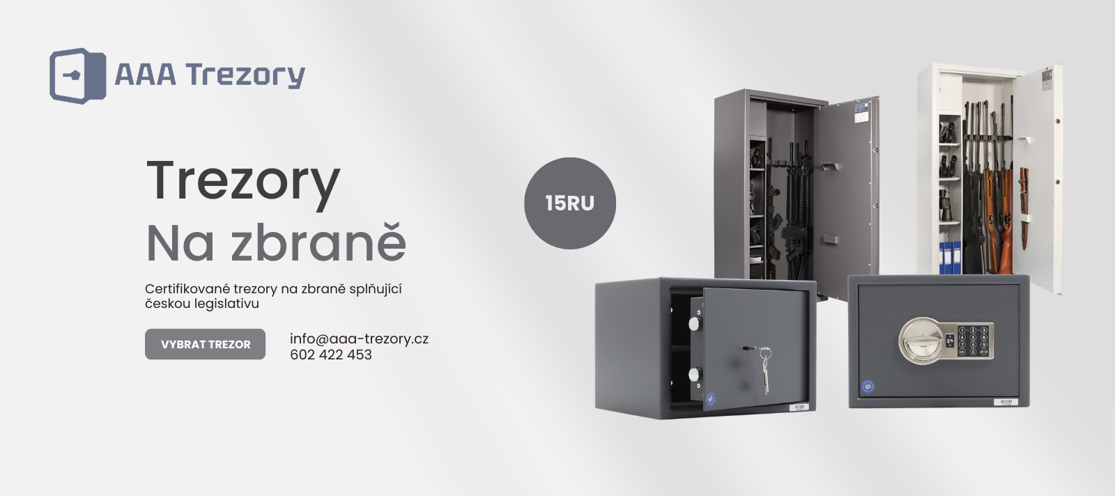 Trezory na zbraně - AAA-Trezory.cz