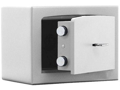 Nábytkový trezor VAMA 20 K světle šedý