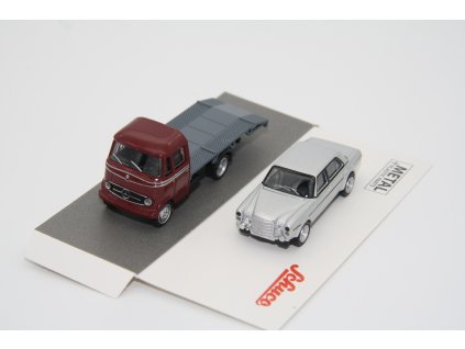 Mercedes Benz 319L Car Transporter, Schuco 1/87