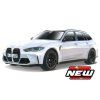 BMW M3 Touring 2023 bílý, Bburago 1/43