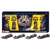 Red Bull Racing F1 - 4 x World Champion set Max Verstappen - RB16B - RB18 - RB19 - RB20 - 4 Car set