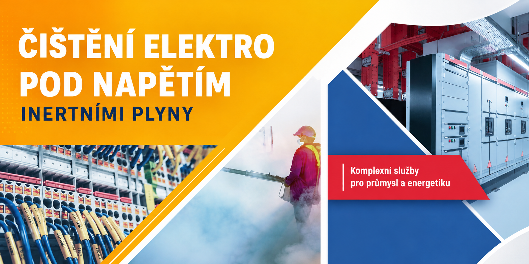 Čištění elektrických zařízení pod napětím