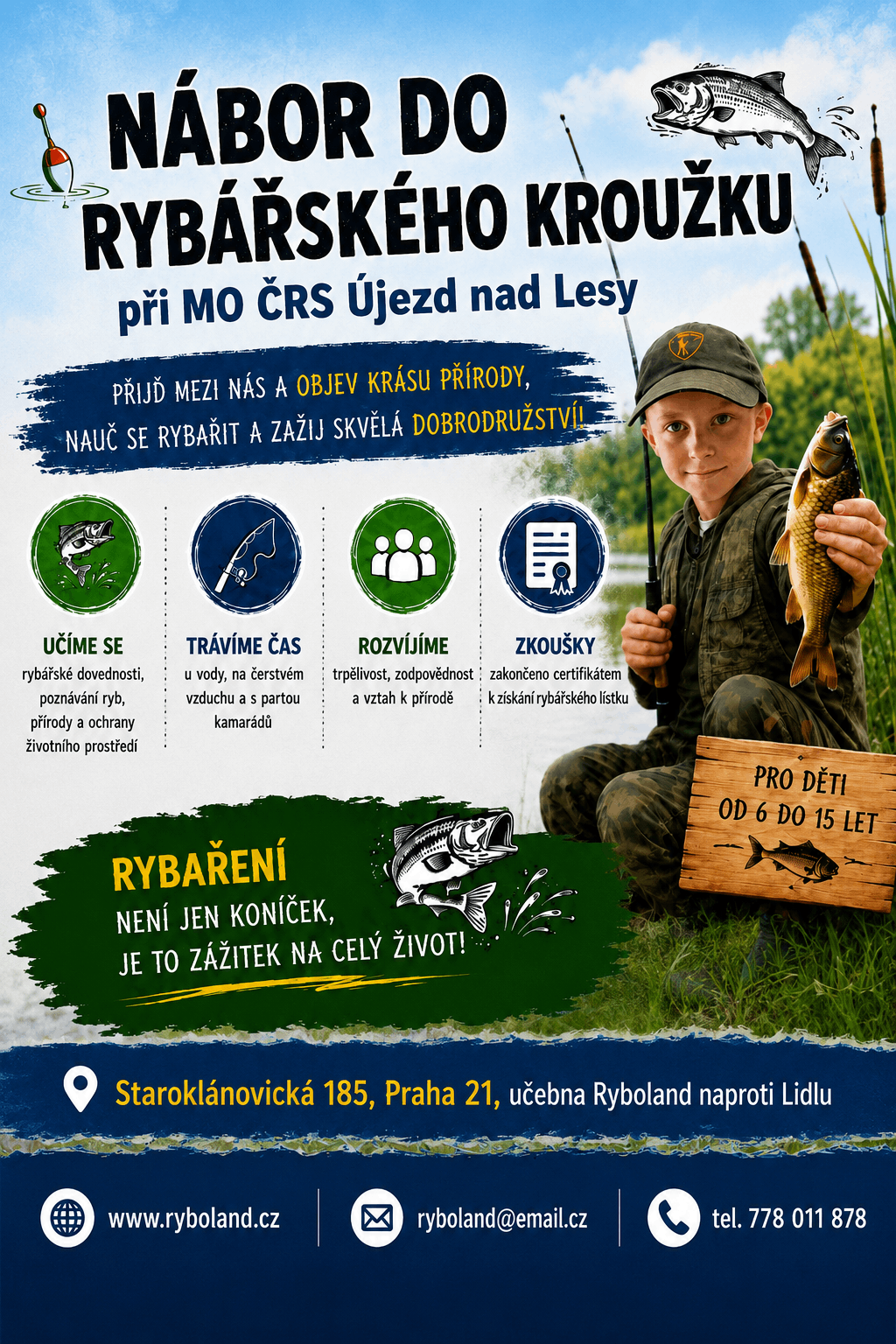 Nábor do rybářského kroužku