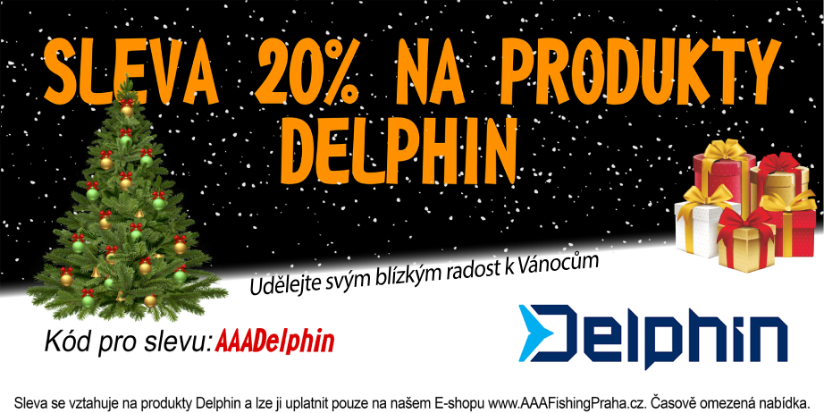 20% sleva na produkty Delphin