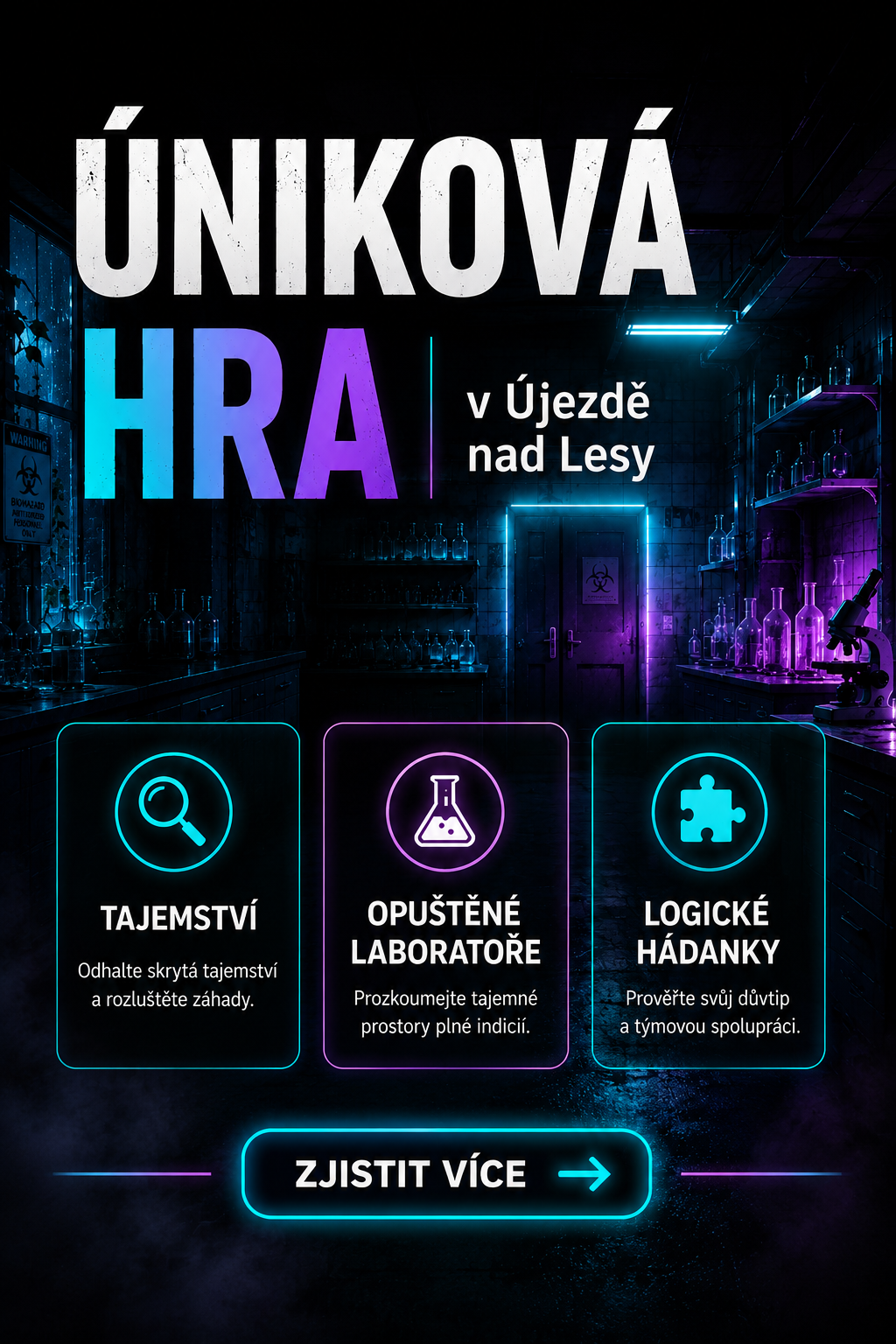 Tajemství opuštěné laboratoře