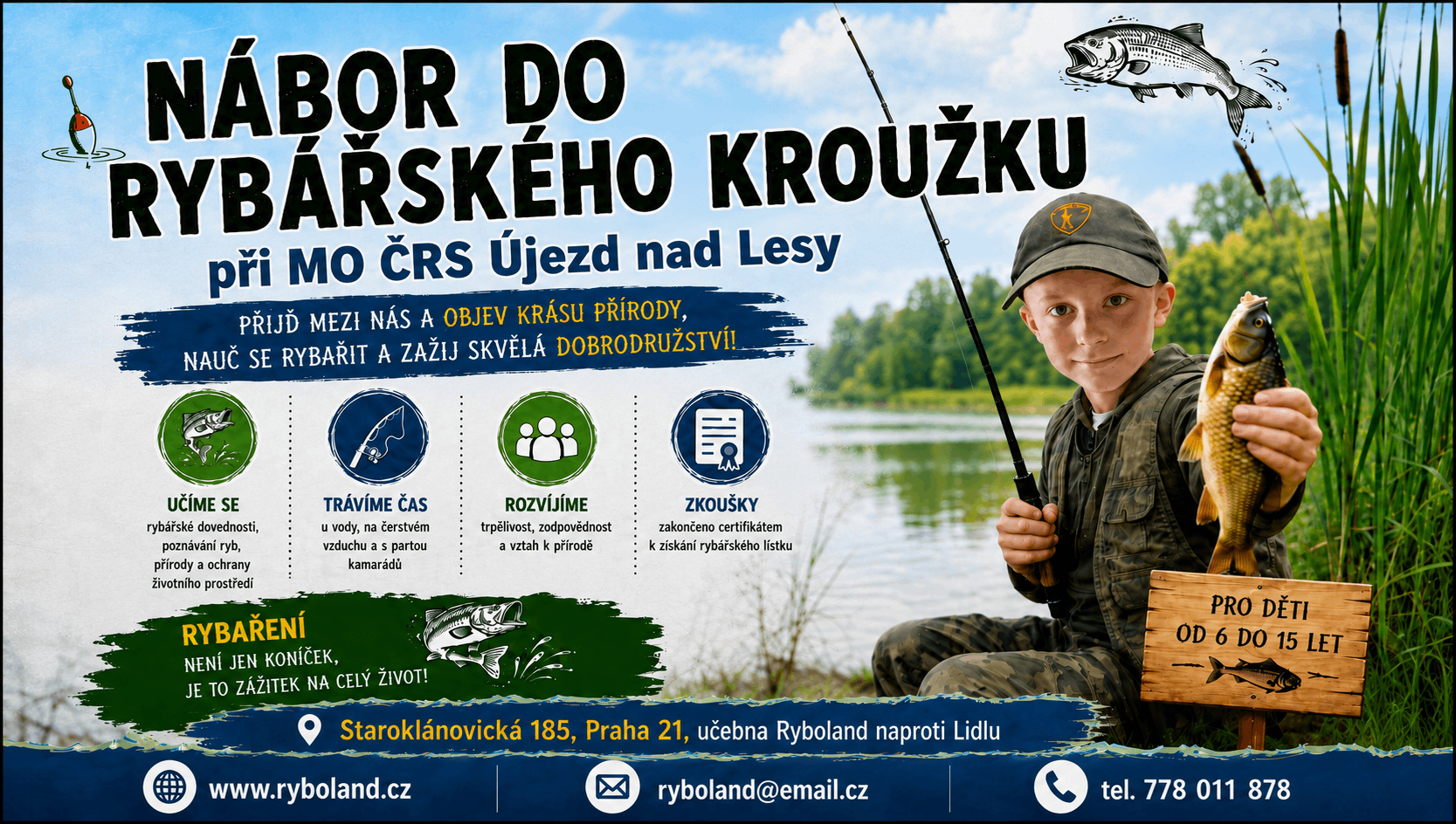 Nábor do rybářského kroužku