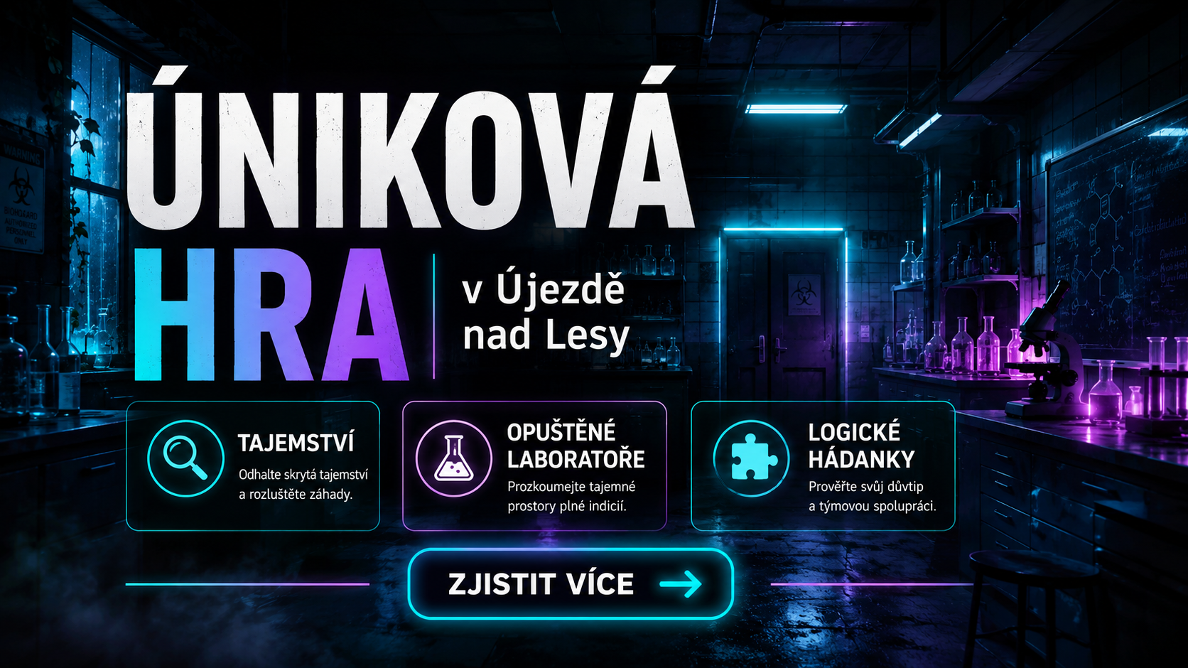 Tajemství opuštěné laboratoře
