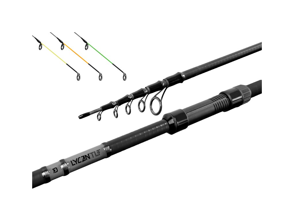 Špička Delphin LYCAN TeleFEEDER (Velikost Ultra light - žlutá /CarbonGLASS/ 1ks)