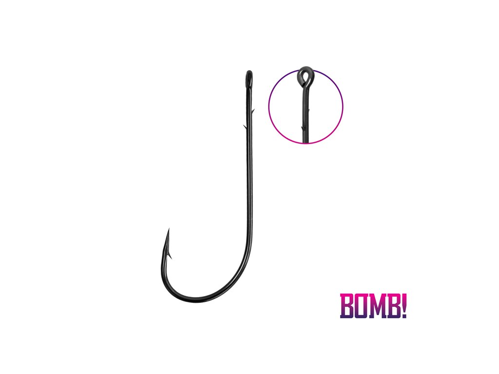 Háček na čeburašku BOMB! X-BARB / 5ks (Velikost 5/0)