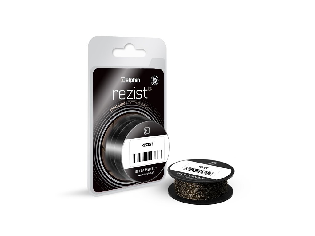 Skin Line Delphin REZIST / Gravel camou (Velikost 25lbs 5m)