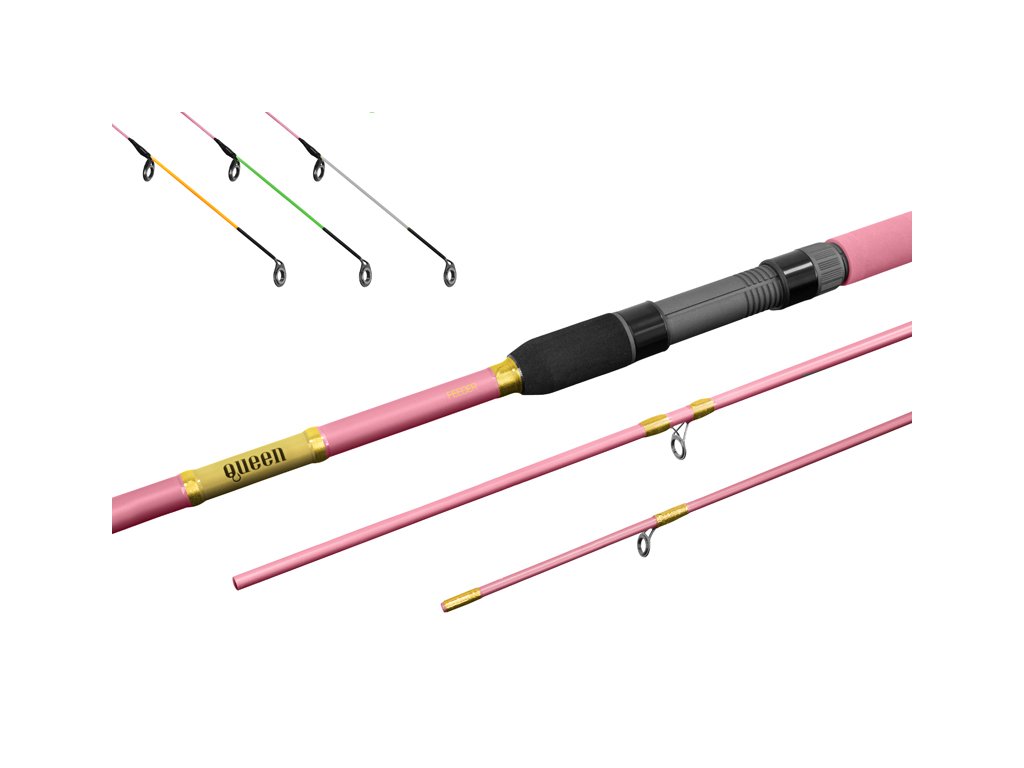 Delphin QUEEN Feeder + 3 špičky (Velikost 330cm/100g/3 díly)