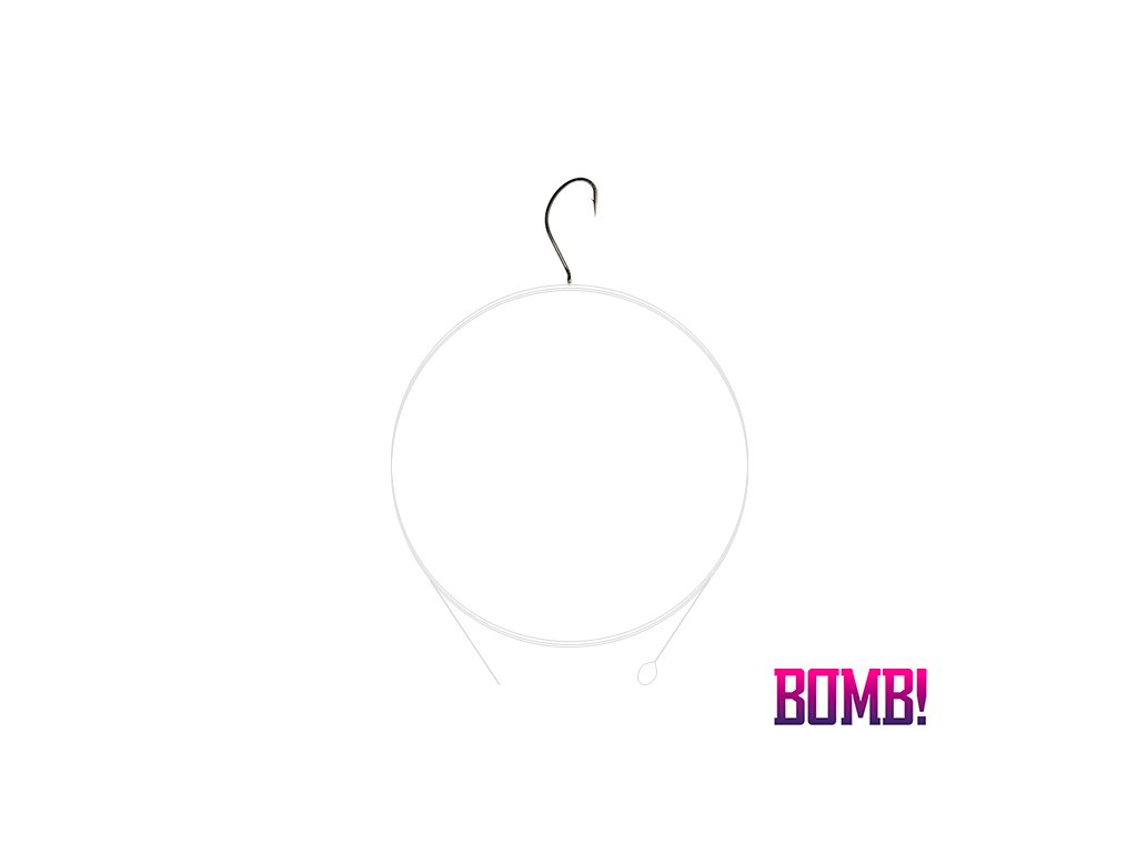 Přívlačový návazec Delphin BOMB! D-SHOT (Velikost 1m/#4/0,16mm/5ks)