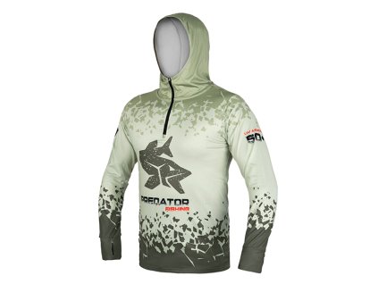 Tričko s kapucí Delphin UV ARMOR 50+ (Velikost Predator S)