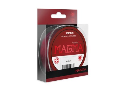Monofil Delphin MAGMA / bordový (Velikost 0,165mm 2,5kg 200m)