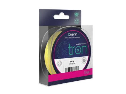 Delphin TRON fluo žlutá (Velikost 0,05mm 2,3kg 130m)