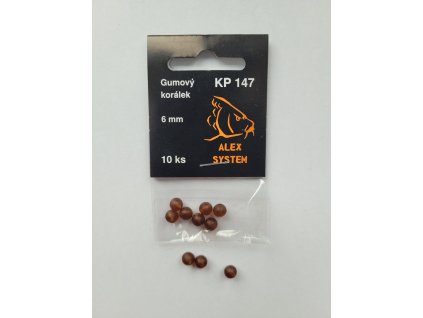 577 gumovy koralek 6mm