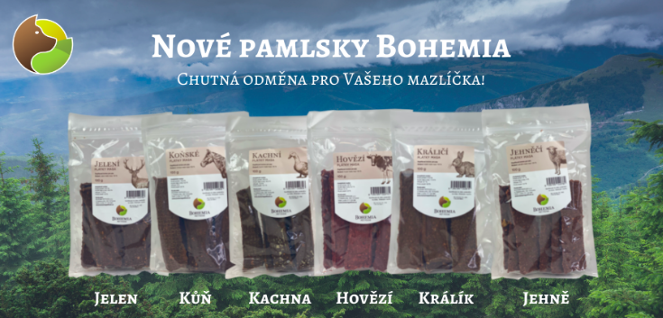 Nové pamlsky Bohemia Pet Food - prostě maso