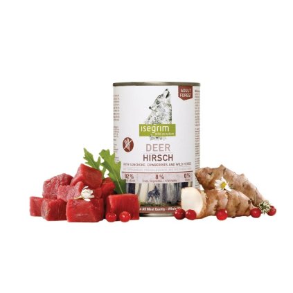 ISEGRIM Adult Forest Jelen s topinambury, brusinkami a bylinkami 400 g na aaagranule