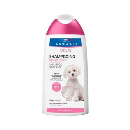 Francodex Šampon bílá srst pes 250ml na aaagranule