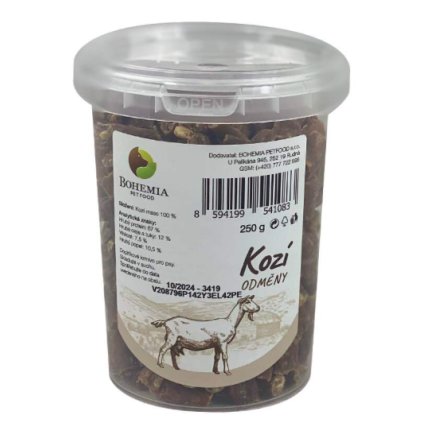BOHEMIA Kozí odměny 250g aaagranule