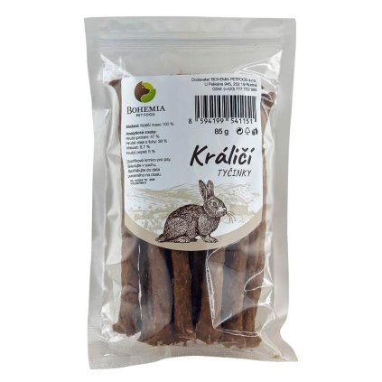 BOHEMIA Králičí tyčinky 85g aaagranule